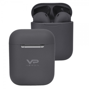 Бездротові навушники сенсорні Bluetooth stereo гарнітура VERON VR-01 Grey ТОП в Миколаєві