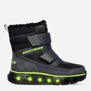 Ботинки детские Skechers KK2525-90588L CCBK 27.5 (11) Серые (193642220186) лучшая модель в Николаеве