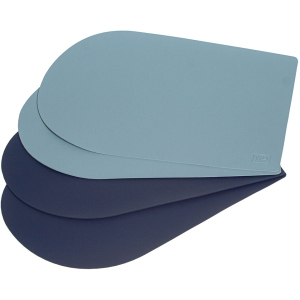 Набор кожаных подложек Mindo на стол 30х45 см 4 шт Сине-голубых (md-k1-9212)