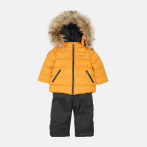 Зимовий комплект (куртка + напівкомбінезон) Evolution 04-ЗМ-21 86 см Гірчичний\Чорний (4823078577757) надійний