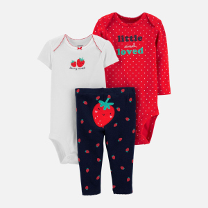 Комплект (боді 2 шт + легінси) Carters 1H364810 62 см 960 MC Multicol (192136681540) краща модель в Миколаєві