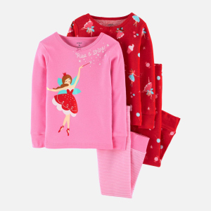 Пижама (футболка с длинными рукавами + штаны) Carters 29634714 92 см 2 шт 969 PRT Print (192136621584) лучшая модель в Николаеве