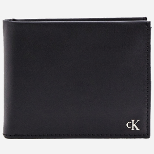 Гаманець чоловічий шкіряний Calvin Klein Jeans K50K507220-BDS Чорний (8719854853879) ТОП в Миколаєві