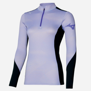 Спортивна кофта Mizuno Virtual Body G3 H/Z A2GA170164 M Фіолетова (5059431215809) краща модель в Миколаєві