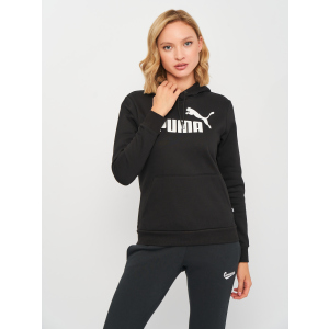 Худі Puma ESS Logo Hoodie 58678801 XS Puma Black (4063697206175) ТОП в Миколаєві