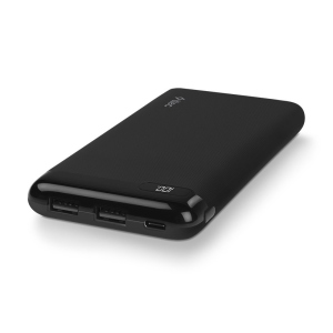 Універсальна мобільна батарея Ttec 10000mAh PowerSlim Black краща модель в Миколаєві