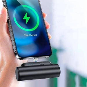 УМБ міні портативний Magnet Power Bank 3000mAh 18W Fast Charge black краща модель в Миколаєві