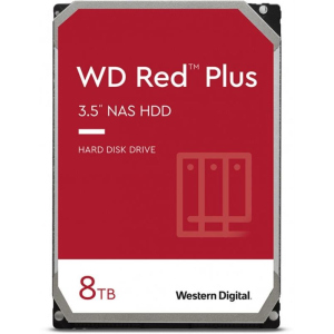 Жорсткий диск Western Digital 8TB Red NASPlus 7200rpm 256MB (WD80EFBX) 3.5 SATA III краща модель в Миколаєві