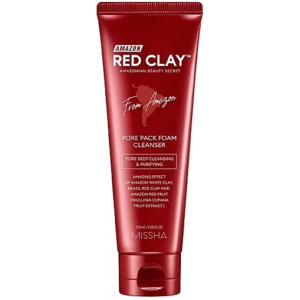 Пінка для вмивання Missha Amazon Red Clay Pore Pack Foam Cleanser 120 мл (8809643532433) ТОП в Миколаєві