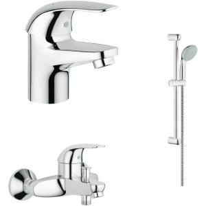 GROHE Набір змішувачів Euroeco (124428) ТОП в Миколаєві