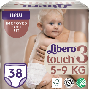 хороша модель Підгузки-трусики Libero Touch Pants 3 5-9 кг 38 шт (7322541165851)