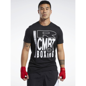 Футболка Reebok Combat Boxing Tee FJ5333 S Black (4062054547807) ТОП в Николаеве