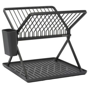 Сушилка для посуды Brabantia Foldable Dish Rack Темно-серая (139406) в Николаеве