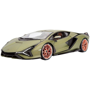 Автомодель Bburago Lamborghini Sian FKP 37 1:18 Зеленая (18-11046G) ТОП в Николаеве