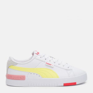 Кеди Puma Jada Blend 38270401 38 (5) 24 см White-Soft Fluo Yellow-Sunblaze-Peony (4063699492170) краща модель в Миколаєві