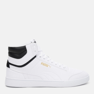 Кеды Puma Shuffle Mid 38074801 43 (9) 28 см Puma White-Puma White-Puma Black-Puma Team Gold (4063699519853) в Николаеве