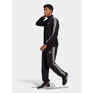 Спортивный костюм Adidas M 3S Wv Tt Ts GK9950 L (52-54) Black/White (4062065222854) лучшая модель в Николаеве