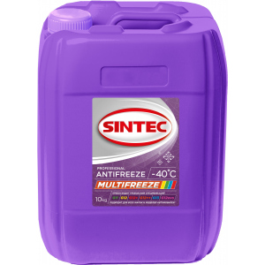 Антифриз Sintec Multi Freeze -40°C 10 кг Фіолетовий (800541) ТОП в Миколаєві