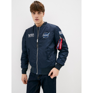 хорошая модель Куртка Airboss MA-1 NASA 2XL Replica Blue (707568225769_A)