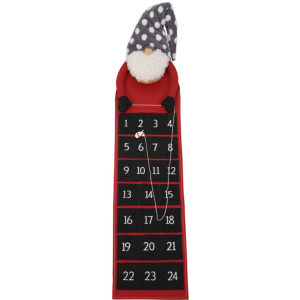Святкова прикраса Christmas Decoration Календар 26х10х130 см (AWR203700_gray hat) в Миколаєві