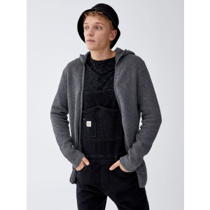 Кардиган Pull & Bear XAZ217038URTG M Сірий (DD8000004572628) ТОП в Миколаєві