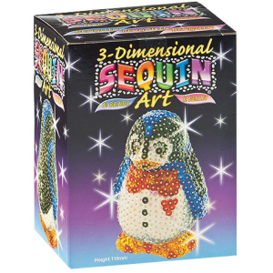 Набір для творчості Sequin Art 3D Penguin 11.5 см (SA0503) краща модель в Миколаєві