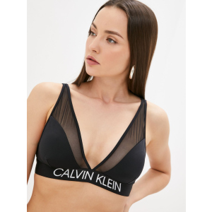 Верхня частина купальника Calvin Klein Underwear High Apex Triangle-Rp KW0KW01312-BEH XL Чорна (8719853666142) в Миколаєві