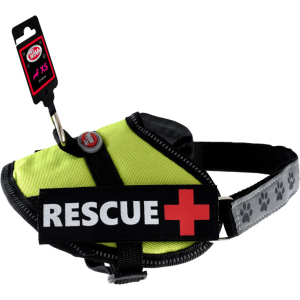 Шлея усиленная Pet Nova Rescue+ XS 30-40 см Салатовая (HA-RESCUE-LIGHTGREEN-XS) (5903031442267) в Николаеве