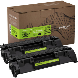 Картридж Patron Green Label HP LJ CF280A для M401/ M425 Dual Pack (2шт) (PN-80ADGL) в Николаеве