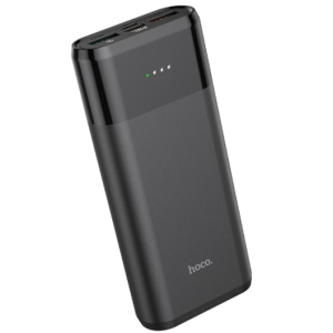 Павербанк PowerBank с быстрой зарядкой HOCO Companion Fully 10000mAh J61 |2USB/1Type-C PD/QC 3A| Черный рейтинг