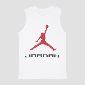 Майка Jordan 951101-001 146-156 см Белая (9328219705) лучшая модель в Николаеве