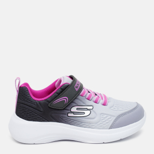 Кросівки дитячі Skechers 302474L BKMT 30 Сірі (195204859834) краща модель в Миколаєві