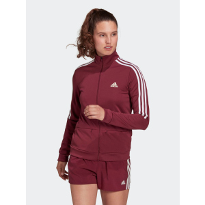 Спортивна кофта Adidas W Sereno Tj GS6258 Viccri/White (4064055390642) краща модель в Миколаєві