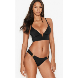 хороша модель Купальник роздільний Victoria's Secret 972603173 XS/S Чорний (1159756583)