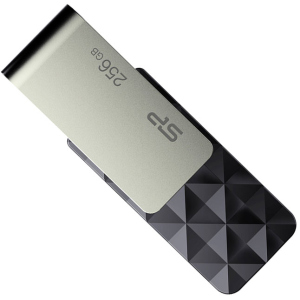 Silicon Power Blaze B30 256GB USB 3.0 Black (SP256GBUF3B30V1K) лучшая модель в Николаеве