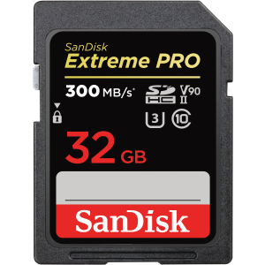 хороша модель SanDisk Extreme PRO SDHC 32GB Class 10 UHS-II V90 (SDSDXDK-032G-GN4IN)