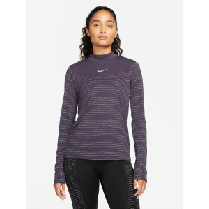 Спортивная кофта Nike W Nk Df Run Dvn Ls Top DD6821-540 XS Пурпурная темная (195243289098)