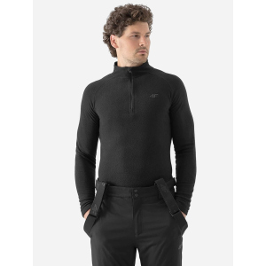 Спортивная кофта 4F H4Z21-BIMP030-20S XL Deep black (5903609537968) ТОП в Николаеве