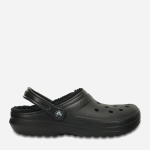 Крокси Crocs Classic Lined Clog 203591-060 38 (M6/W8) 24.6 см Black / Black (887350811209) краща модель в Миколаєві