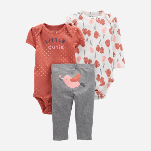 Комплект (боді 2 шт + штанці) Carters 1L762710 69-72 см Multicolor (194135316430) ТОП в Миколаєві