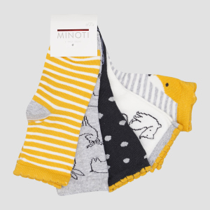 Набір шкарпеток Minoti Tg Sock 32 35229JNR 32-33 5 пар Жовтий (5059030619985) в Миколаєві