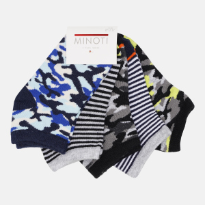 Набір шкарпеток Minoti Kb Sock 49 35246JNR 26-28 5 пар Мілітарі (5059030620479) в Миколаєві