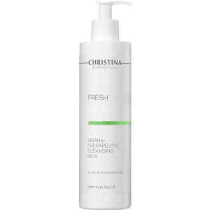 Молочко, що очищає, для жирної шкіри Christina Fresh Aroma-Therapeutic Cleansing Milk for oily skin 300 мл (7290100360019)