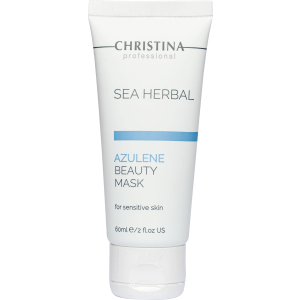 Азуленова маска краси Christina Sea Herbal Beauty Mask Azulene 60 мл (7290100360606) в Миколаєві