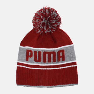 Шапка Puma POM Beanie 2343703 Червона (4064533037076) ТОП в Миколаєві