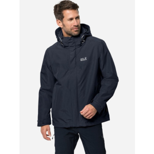 Куртка 3 в 1 Jack Wolfskin Arland 3In1 M 1110711-1010 XL Темно-синя (4055001957552) в Миколаєві