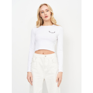 Топ Bershka 7603/545/250 L Белый (SZ07603545250041) лучшая модель в Николаеве