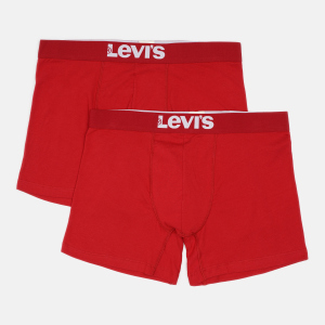 Труси-шорти Levi's 905001001-186 M 2 шт Червоні (8718824822709) ТОП в Миколаєві