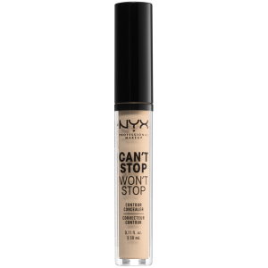 Консилер для обличчя NYX Professional Makeup Can't Stop Won`t Stop Concealer 06 Vanila 3.5 мл (800897168582) краща модель в Миколаєві