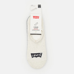 Набір слідів Levi's 100003129-007 39-42 3 пари Grey Combo (8720245178501) краща модель в Миколаєві